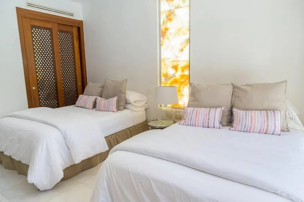 Villa Casa Marmol Beach Front Playa del Carmen Mexico